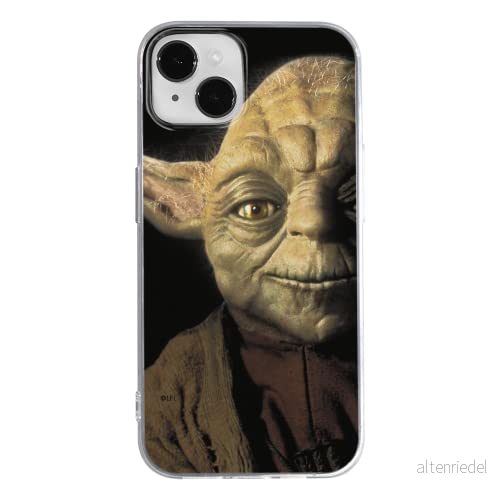 ERT GROUP mobiltelefonfodral för Apple Iphone 14 originalt och officiellt licensierat Star Wars mönster Yoda 004 optimalt anpassad till formen på mobiltelefonen, fodral tillverkad av TPU plast 5905131889546