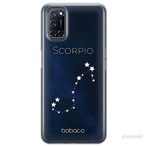 ERT GROUP mobiltelefonfodral för Oppo A92/ A72/ A52 originalt och officiellt licensierat Babaco mönster Zodiac Constellation 008 anpassad till formen på mobiltelefonen, fodral tillverkad av TPU plast 5903040206690
