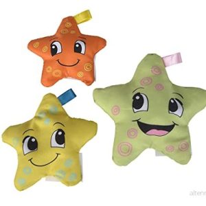 ABC 104010071 Mjuka Sjöstjärnor med Frigolitfyllning som Kan Tas i Badet, Från 6 månader 4006592080808 ABC 104010071 Mjuka Sjöstjärnor med Frigolitfyllning som Kan Tas i Badet, Från 6 månader 4006592080808