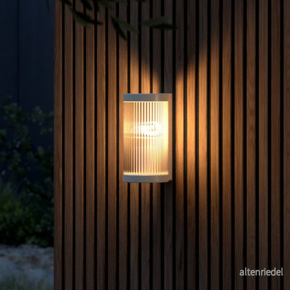 Nordlux Utomhus vägglampa Coupar, sand 5704924010620