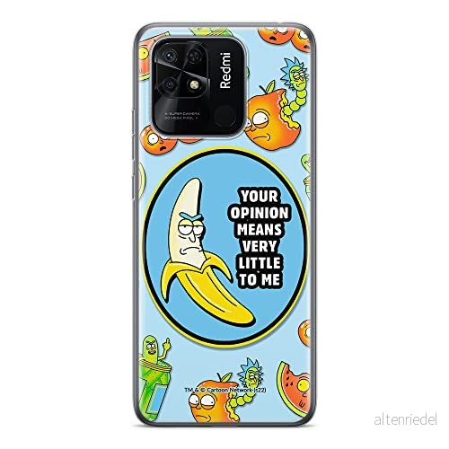 ERT GROUP mobiltelefonfodral för Xiaomi REDMI 10C originalt och officiellt licensierat Rick and Morty mönster & 009 anpassad till formen på mobiltelefonen, fodral tillverkad av TPU plast 5905511552206