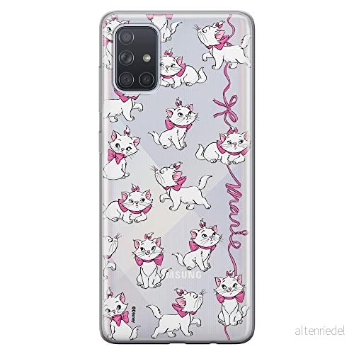 ERT GROUP mobiltelefonfodral för Samsung A71 5G originalt och officiellt licensierat Disney mönster Marie 008 optimalt anpassad till formen på mobiltelefonen, gedeeltelijk transparant 5905131785572