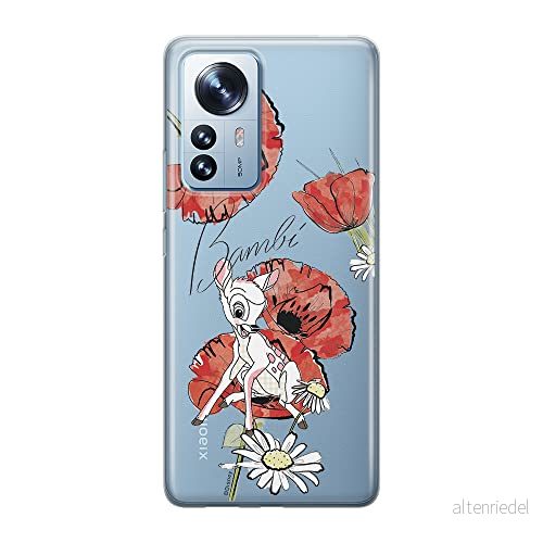 ERT GROUP mobiltelefonfodral för Xiaomi 12 / 12X originalt och officiellt licensierat Disney mönster Bambi 002 optimalt anpassad till formen på mobiltelefonen, gedeeltelijk transparant 5905511477127