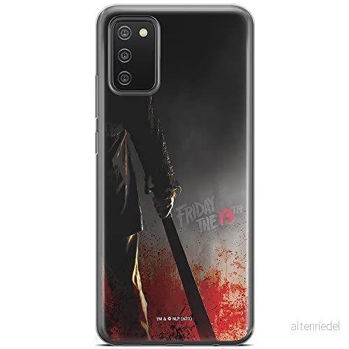 ERT GROUP mobiltelefonfodral för Samsung A02S originalt och officiellt licensierat Horror mönster Friday the 13th 012 optimalt anpassad till formen på mobiltelefonen, fodral tillverkad av TPU plast 5905511108472
