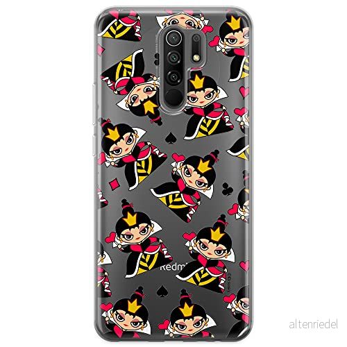 ERT GROUP mobiltelefonfodral för Xiaomi REDMI 9 originalt och officiellt licensierat Disney mönster Queen of Hearts 002 optimalt anpassad till formen på mobiltelefonen, gedeeltelijk transparant 5905131433718