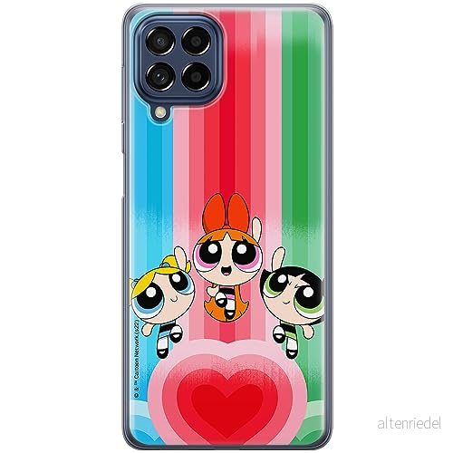 ERT GROUP mobiltelefonfodral för Samsung M33 5G originalt och officiellt licensierat The Powerpuff Girls mönster 036, fodral tillverkad av TPU plast 5905511981310