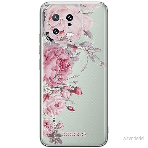 ERT GROUP mobiltelefonfodral för Xiaomi 13 originalt och officiellt licensierat Babaco mönster Flowers 059 optimalt anpassad till formen på mobiltelefonen, gedeeltelijk transparant 5905511907662