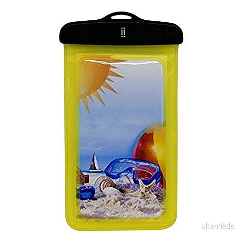 Aiino Aiunseacv YL Havsfodral V2 Vattentät och Universal Smartphone, Gul 8054619886984