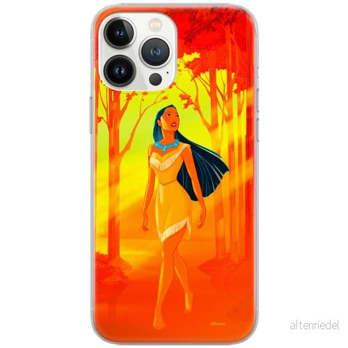 ERT GROUP mobiltelefonfodral för Huawei P30 Lite originalt och officiellt licensierat Disney mönster Pocahontas 001 Vit optimalt anpassad till formen på mobiltelefonen, fodral tillverkad av TPU plast 5902980424805