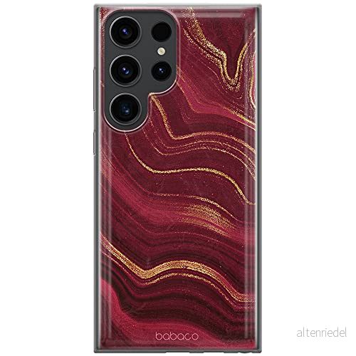 ERT GROUP mobiltelefonfodral för Samsung S23 ULTRA originalt och officiellt licensierat Babaco mönster Marble 011 optimalt anpassad till formen på mobiltelefonen, fodral tillverkad av TPU plast 5905511465858