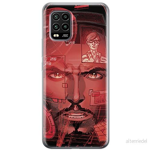 ERT GROUP mobiltelefonfodral för Xiaomi MI 10 LITE originalt och officiellt licensierat Marvel mönster Iron Man 016 optimalt anpassad till formen på mobiltelefonen, fodral tillverkad av TPU plast 5903537164113