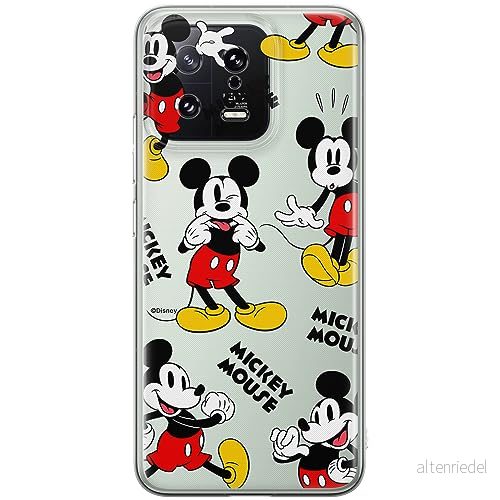 ERT GROUP mobiltelefonfodral för Xiaomi 13 originalt och officiellt licensierat Disney mönster Mickey 050 optimalt anpassad till formen på mobiltelefonen, gedeeltelijk transparant 5905795032258