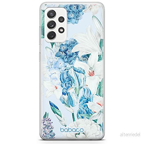 ERT GROUP mobiltelefonfodral för Samsung A73 5G originalt och officiellt licensierat Babaco mönster Flowers 026 optimalt anpassad till formen på mobiltelefonen, fodral tillverkad av TPU plast 5905131261113