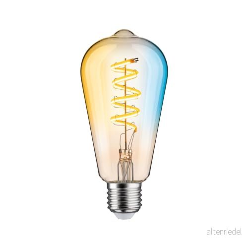 Paulmann LED rustik ZigBee E27 7,5W CCT dim guld 4000870291573