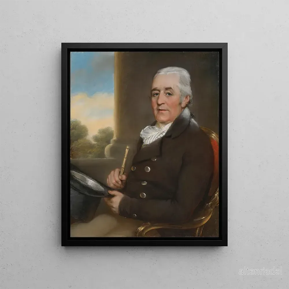 Målning av Samuel Buck (1745 – 1806) från Ulley Carnaby – John Russell | Konsttryck Målning av Samuel Buck (1745 – 1806) från Ulley Carnaby – John Russell | Konsttryck