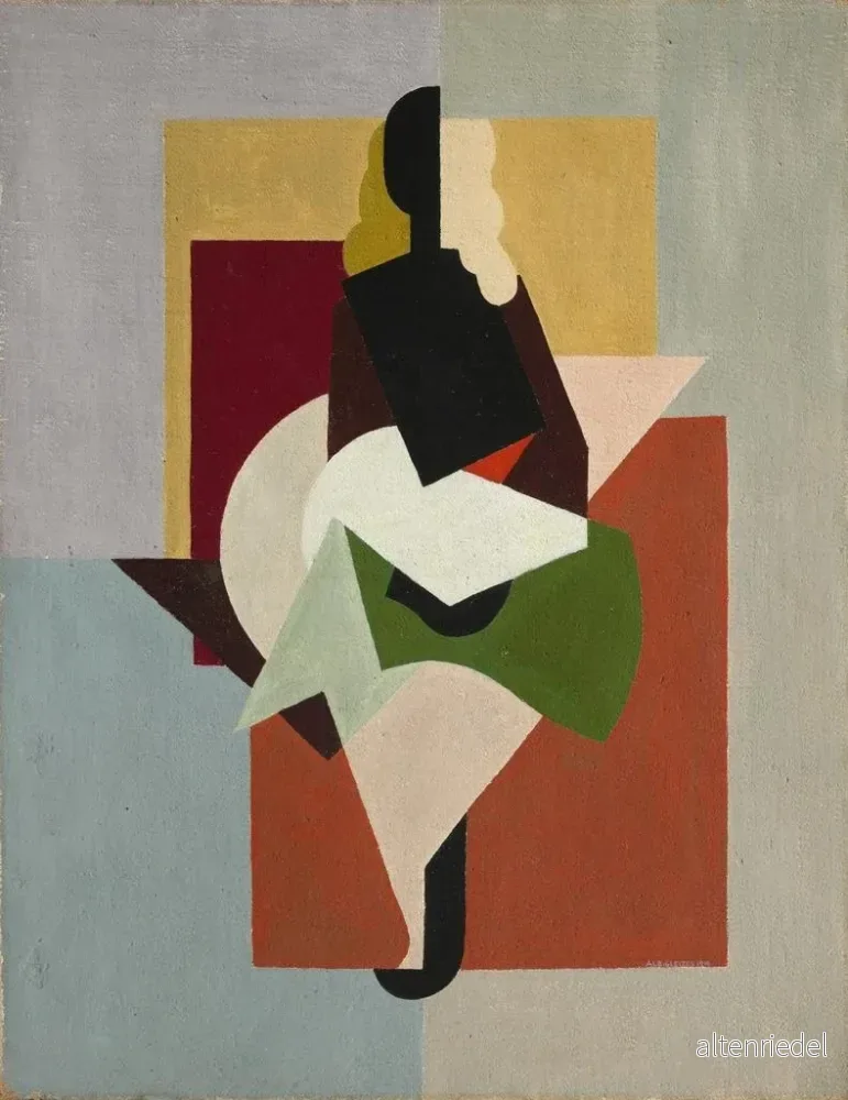 Målning kvinna - Albert Gleizes | Konsttryck - Bild 2
