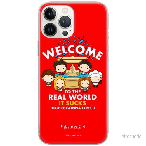 ERT GROUP mobiltelefonfodral för Samsung A51 originalt och officiellt licensierat Friends mönster 005 Vit optimalt anpassad till formen på mobiltelefonen, fodral tillverkad av TPU plast 5903932264357