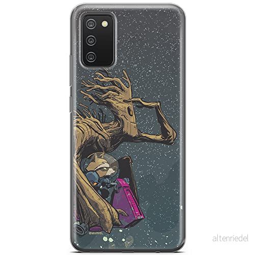 ERT GROUP mobiltelefonfodral för Samsung A02S originalt och officiellt licensierat Marvel mönster Guardians of the Galaxy 003 anpassad till formen på mobiltelefonen, fodral tillverkad av TPU plast 5903040238905