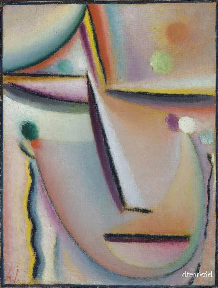 Målning Meditation Bönen - Alexej von Jawlensky | Konsttryck - Bild 2