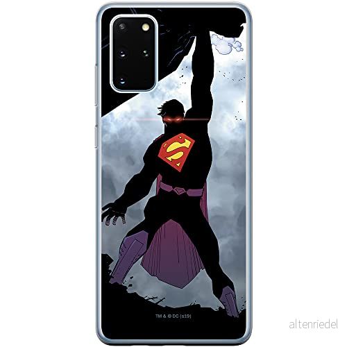 ERT GROUP mobiltelefonfodral för Samsung S20 PLUS / S11 originalt och officiellt licensierat DC mönster Superman 008 Vit optimalt anpassad till formen på mobiltelefonen, fodral tillverkad av TPU plast 5903537536545