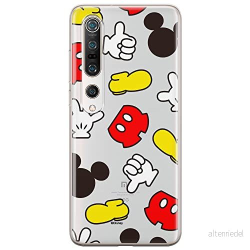 ERT GROUP mobiltelefonfodral för Xiaomi MI 10 / PRO originalt och officiellt licensierat Disney mönster Mickey 046 optimalt anpassad till formen på mobiltelefonen, gedeeltelijk transparant 5905131807793