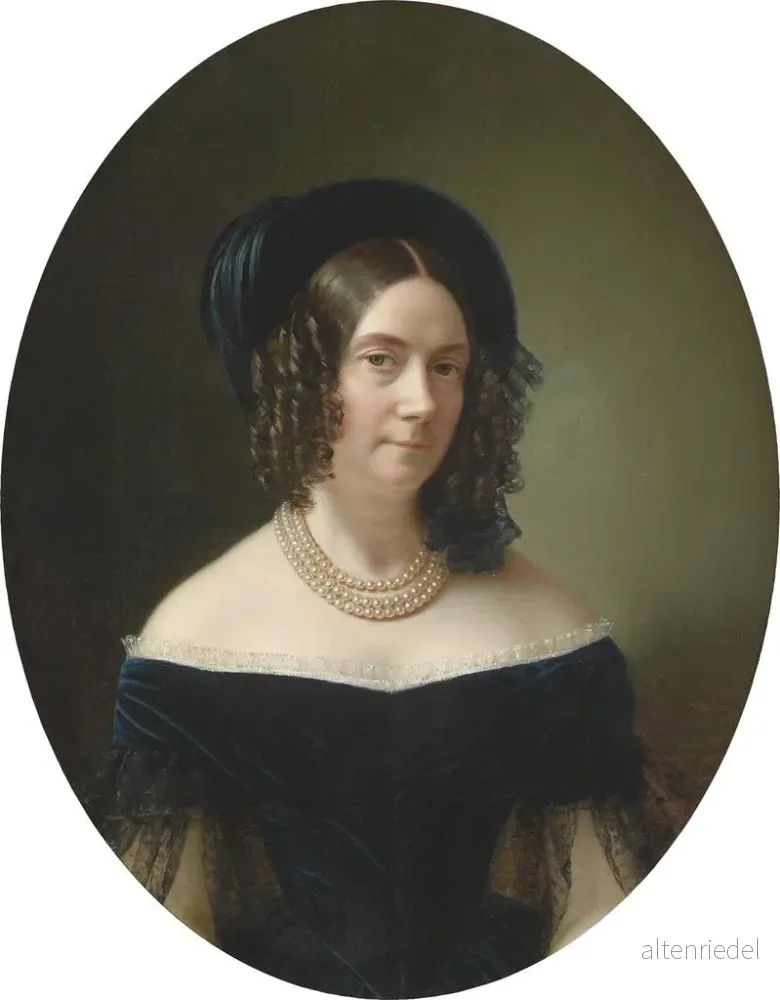 Målning L'archiduchesse Dorothée - Anton Einsle | Konsttryck - Bild 2