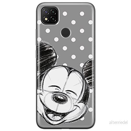 ERT GROUP mobiltelefonfodral för Xiaomi REDMI 9C originalt och officiellt licensierat Disney mönster Mickey 010 optimalt anpassad till formen på mobiltelefonen, fodral tillverkad av TPU plast 5903040274651