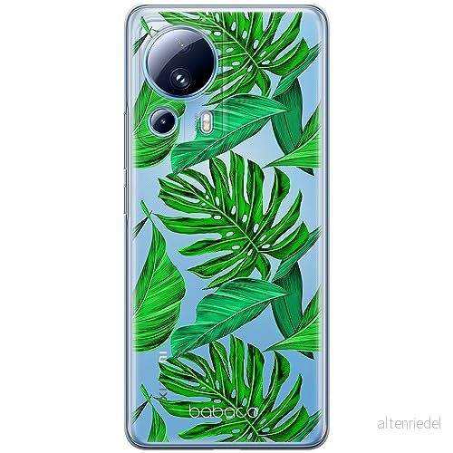 ERT GROUP mobiltelefonfodral för Xiaomi 13 LITE/CIVI 2 originalt och officiellt licensierat Babaco mönster Plants 006 optimalt anpassad till formen på mobiltelefonen, gedeeltelijk transparant 5905511919207