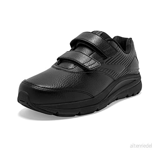 Brooks dam Addiction Walker V rem 2 promenadsko, Svart/Svart, 8.5 X Wide 190340572821