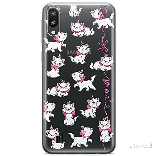 ERT GROUP mobiltelefonfodral för Samsung M10 originalt och officiellt licensierat Disney mönster Marie 008 optimalt anpassad till formen på mobiltelefonen, gedeeltelijk transparant 5905131785688