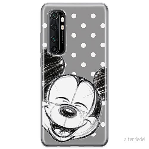 ERT GROUP mobiltelefonfodral för Xiaomi MI NOTE 10 Lite originalt och officiellt licensierat Disney mönster Mickey 010 optimalt anpassad till formen på mobiltelefonen, fodral tillverkad av TPU plast 5904805586651