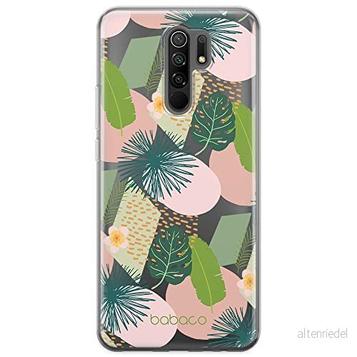 ERT GROUP mobiltelefonfodral för Xiaomi REDMI 9 originalt och officiellt licensierat Babaco mönster Plants 012 optimalt anpassad till formen på mobiltelefonen, gedeeltelijk transparant 5903932578294