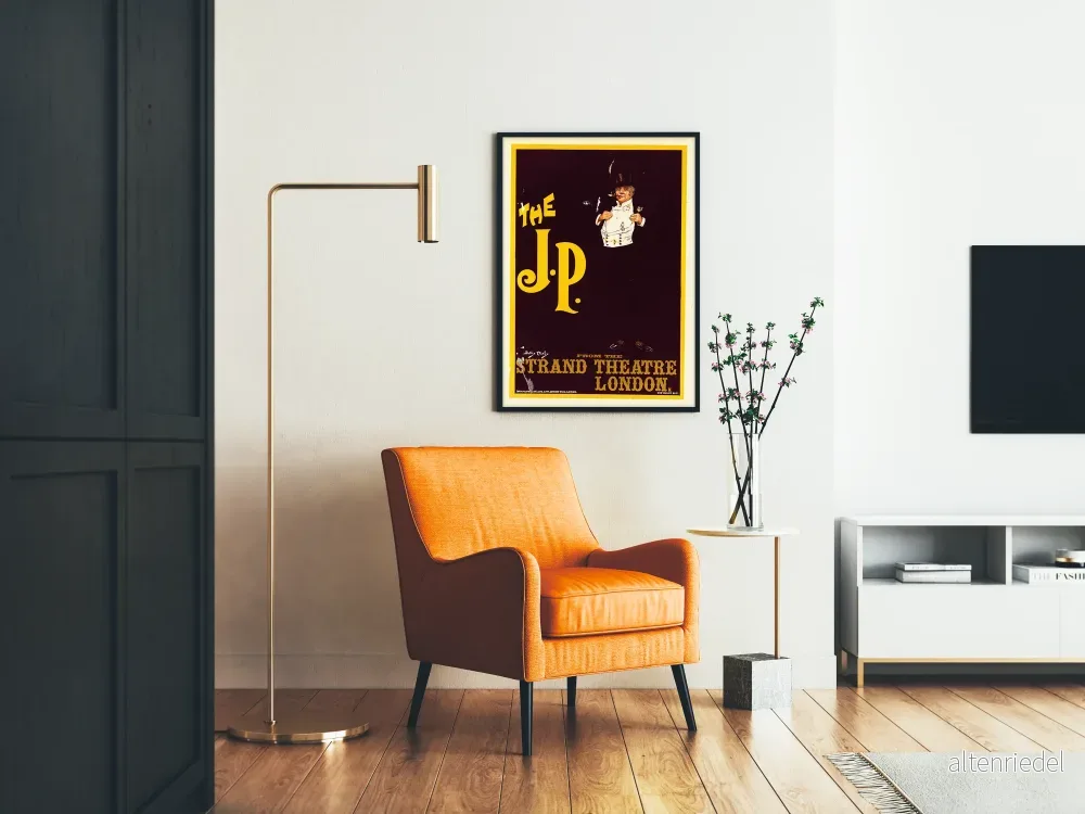 Vintageposter The J.P. - Väggdekoration för teater och vintage - Bild 2