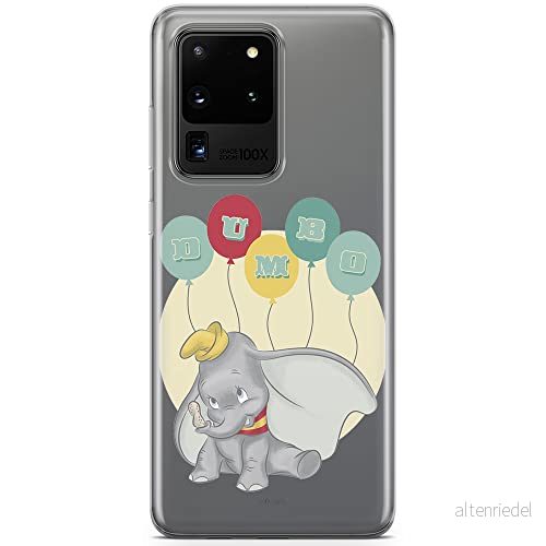 ERT GROUP Mobiltelefonskal för Samsung S20 Ultra original och officiellt licensierat Disney mönster Dumbo 003 anpassat perfekt till mobiltelefonens form, delvis transparent 5903537519104