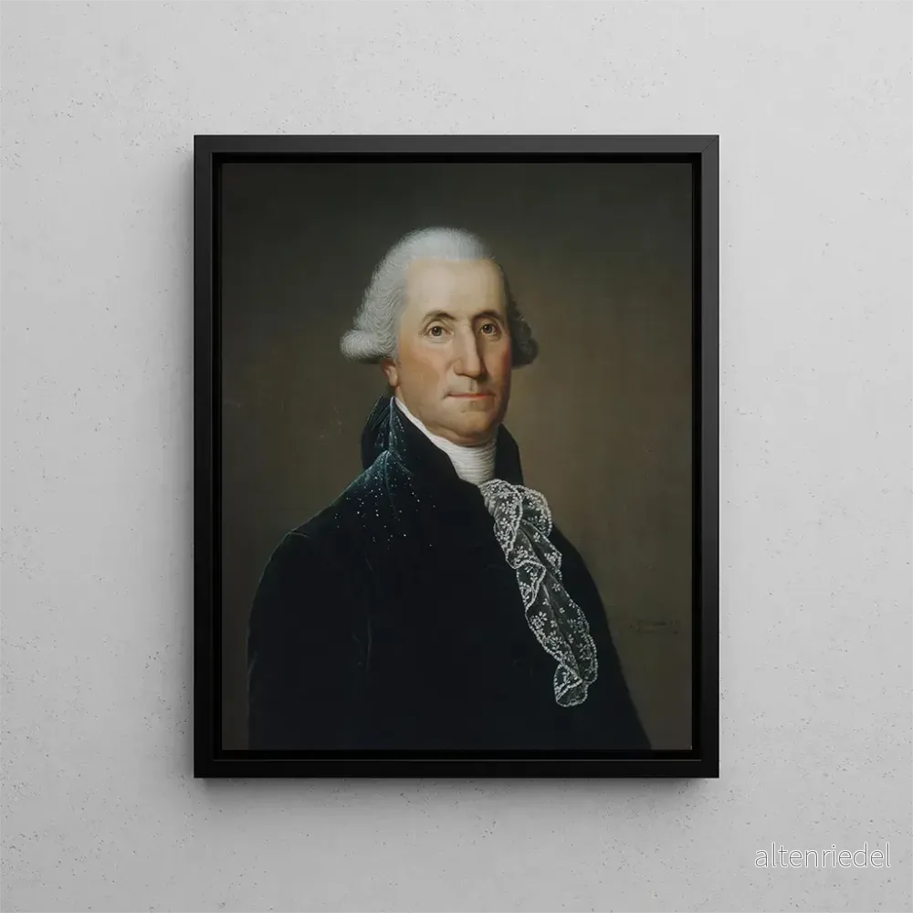 Målning George Washington – Adolph Ulrich Wertmüller Målning George Washington – Adolph Ulrich Wertmüller