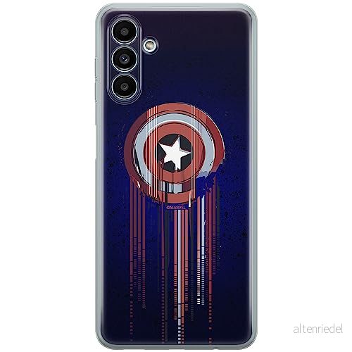 ERT GROUP mobiltelefonfodral för Samsung A13 5G/A04S originalt och officiellt licensierat Marvel mönster Captain America 017 anpassad till formen på mobiltelefonen, fodral tillverkad av TPU plast 5904805567483