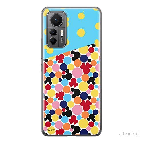 ERT GROUP mobiltelefonfodral för Xiaomi 12 LITE originalt och officiellt licensierat Disney mönster Mickey 031 optimalt anpassad till formen på mobiltelefonen, fodral tillverkad av TPU plast 5905511499877