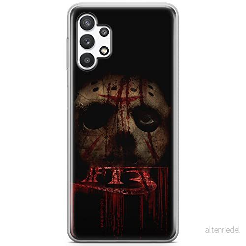 ERT GROUP mobiltelefonfodral för Samsung A32 5G originalt och officiellt licensierat Horror mönster Friday the 13th 013 optimalt anpassad till formen på mobiltelefonen, fodral tillverkad av TPU plast 5905511110727
