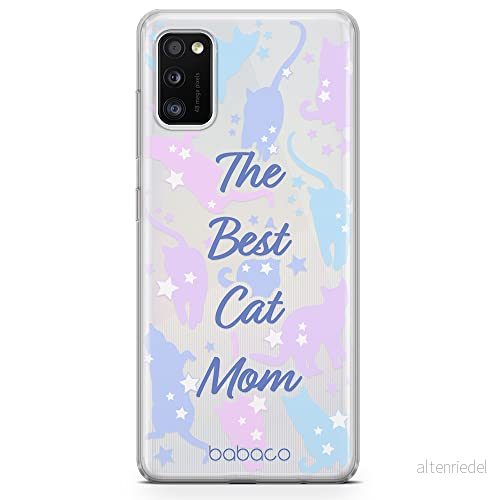 ERT GROUP mobiltelefonfodral för Samsung A41 originalt och officiellt licensierat Babaco mönster Cats 017 optimalt anpassad till formen på mobiltelefonen, gedeeltelijk transparant 5905131075680