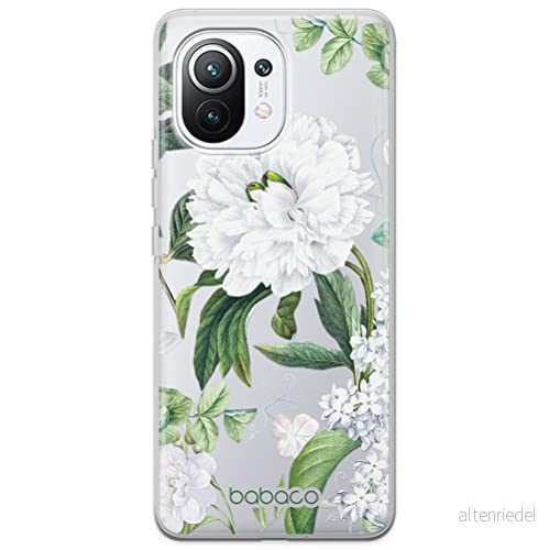 ERT GROUP mobiltelefonfodral för Xiaomi 11 originalt och officiellt licensierat Babaco mönster Flowers 031 optimalt anpassad till formen på mobiltelefonen, gedeeltelijk transparant 5905131283399
