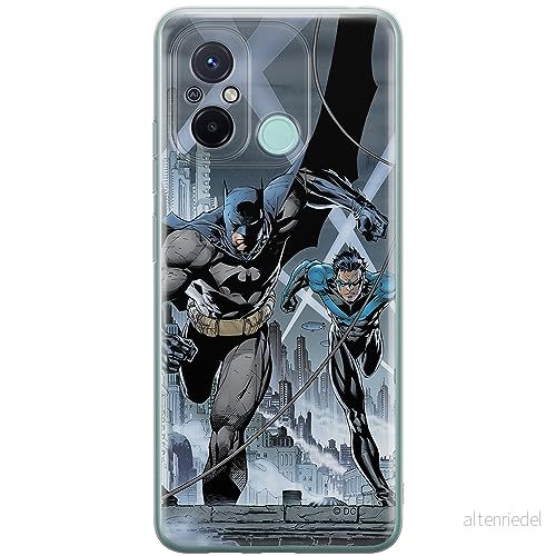 ERT GROUP mobiltelefonfodral för Xiaomi REDMI 12C/ 11A originalt och officiellt licensierat DC mönster Batman 007 optimalt anpassad till formen på mobiltelefonen, fodral tillverkad av TPU plast 5905511853761