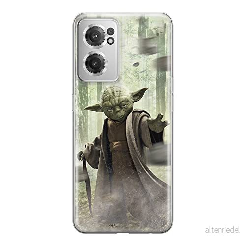 ERT GROUP mobiltelefonfodral för Oneplus NORD CE 2 originalt och officiellt licensierat Star Wars mönster Yoda 002 optimalt anpassad till formen på mobiltelefonen, fodral tillverkad av TPU plast 5905511298548
