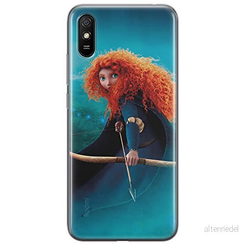 ERT GROUP mobiltelefonfodral för Xiaomi REDMI 9A originalt och officiellt licensierat Disney mönster Merida 001 optimalt anpassad till formen på mobiltelefonen, fodral tillverkad av TPU plast 5903040296875