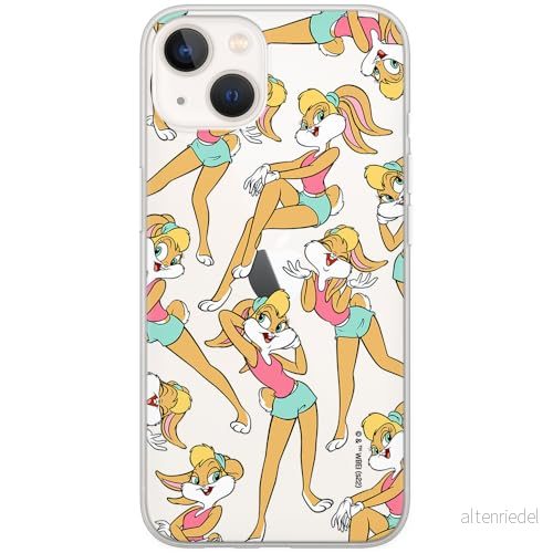 ERT GROUP mobiltelefonfodral för Iphone 13 MINI originalt och officiellt licensierat Looney Tunes mönster Lola 003 optimalt anpassad till formen på mobiltelefonen, gedeeltelijk transparant 5905511639839
