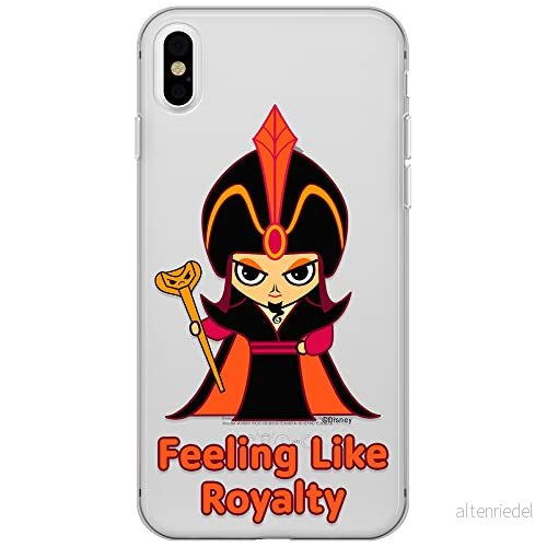 ERT GROUP mobiltelefonfodral för Iphone X/XS originalt och officiellt licensierat Disney mönster Jafar 001 optimalt anpassad till formen på mobiltelefonen, gedeeltelijk transparant 5905131407832