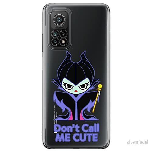 ERT GROUP mobiltelefonfodral för Xiaomi MI 10T 5G / PRO originalt och officiellt licensierat Disney mönster Maleficent 003 anpassad till formen på mobiltelefonen, gedeeltelijk transparant 5905131479747