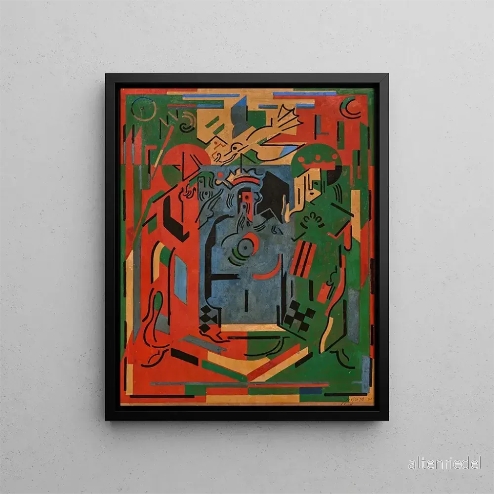 Målning På Palais - Albert Gleizes | Konsttryck