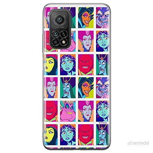 ERT GROUP mobiltelefonfodral för Xiaomi MI 10T 5G / PRO originalt och officiellt licensierat Disney mönster Villains 002, fodral tillverkad av TPU plast 5903040342138