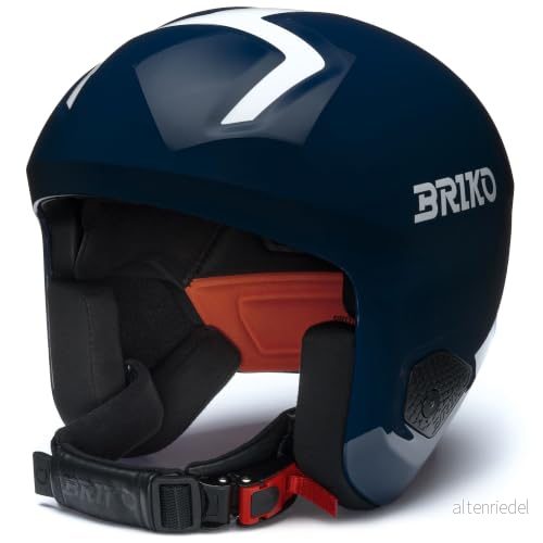 Briko, HELMET Unisex vuxen, SHINY DOWNRIVER BLUE WHITE, XL 8055160329142