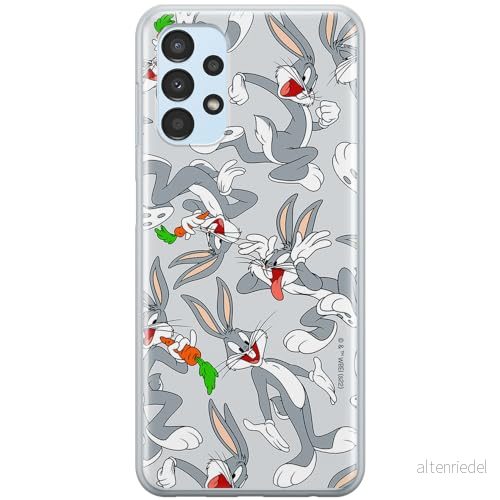 ERT GROUP mobiltelefonfodral för Samsung A13 4G originalt och officiellt licensierat Looney Tunes mönster Bugs 013 optimalt anpassad till formen på mobiltelefonen, fodral tillverkad av TPU-plast 5905511658755